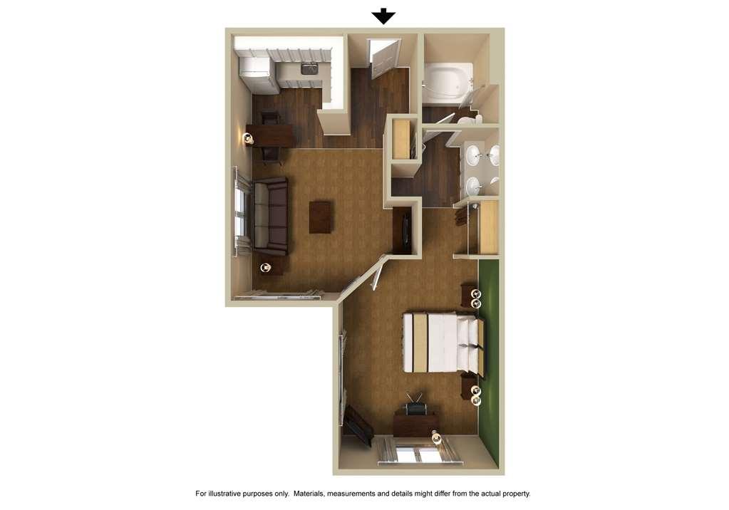 Mainstay Suites Las Vegas Flamingo Pokoj fotografie
